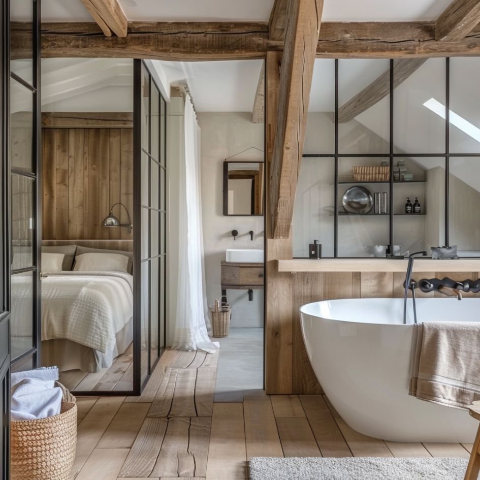 découvrez nos verrières de salle de bain sur-mesure alliant lumière naturelle et intimité, pour un espace élégant et personnalisé.