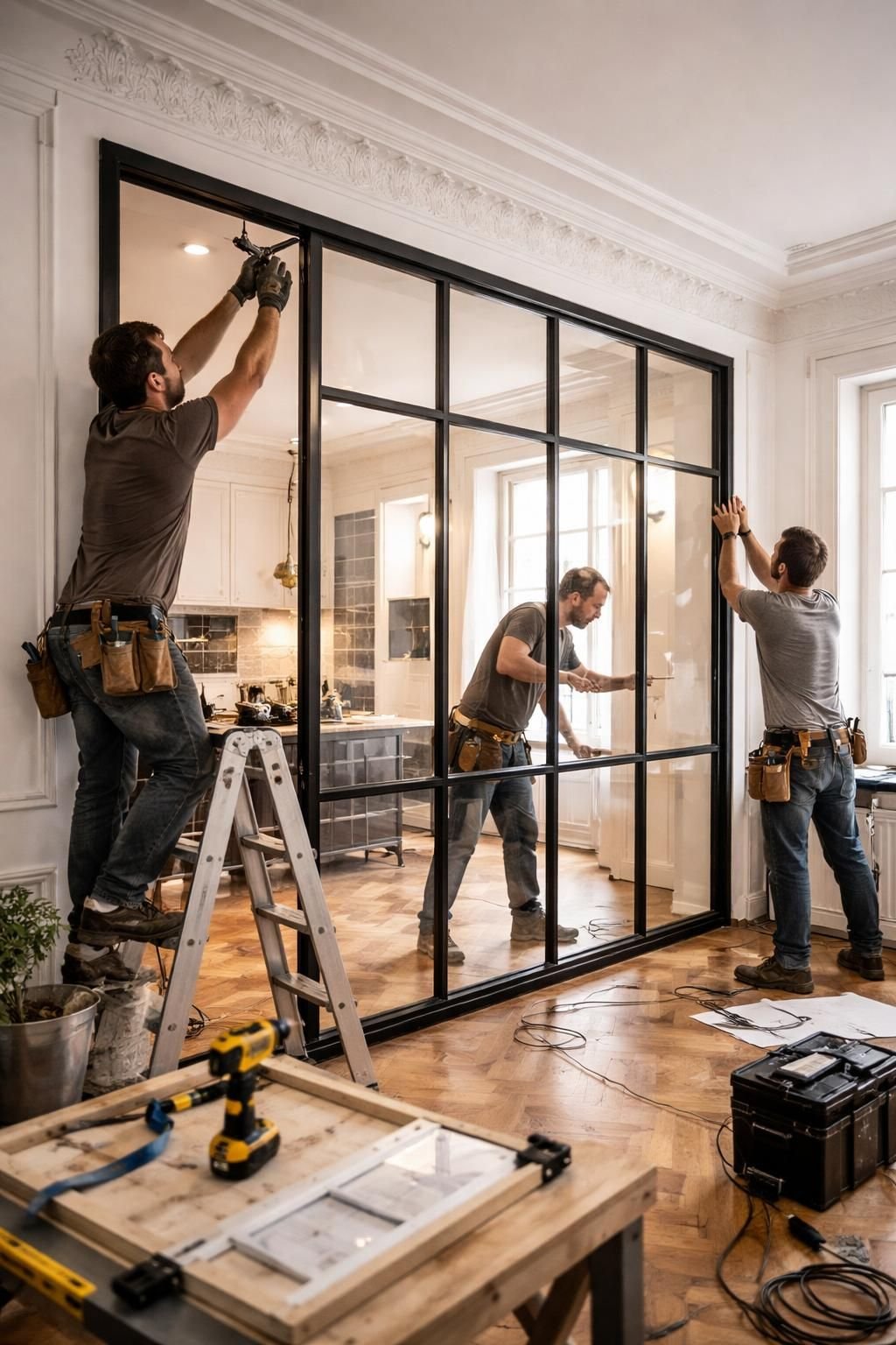 découvrez l'excellence artisanale des cloisonnaires verrières en acier à paris pour sublimer et moderniser vos espaces avec élégance et robustesse.