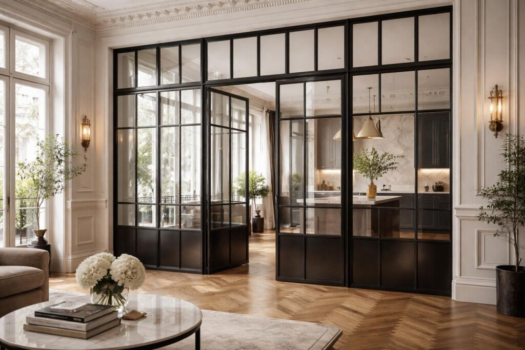 obtenez un devis personnalisé pour une verrière acier sur mesure à paris 16 avec mds déco, votre expert en artisanat de qualité pour sublimer vos intérieurs.