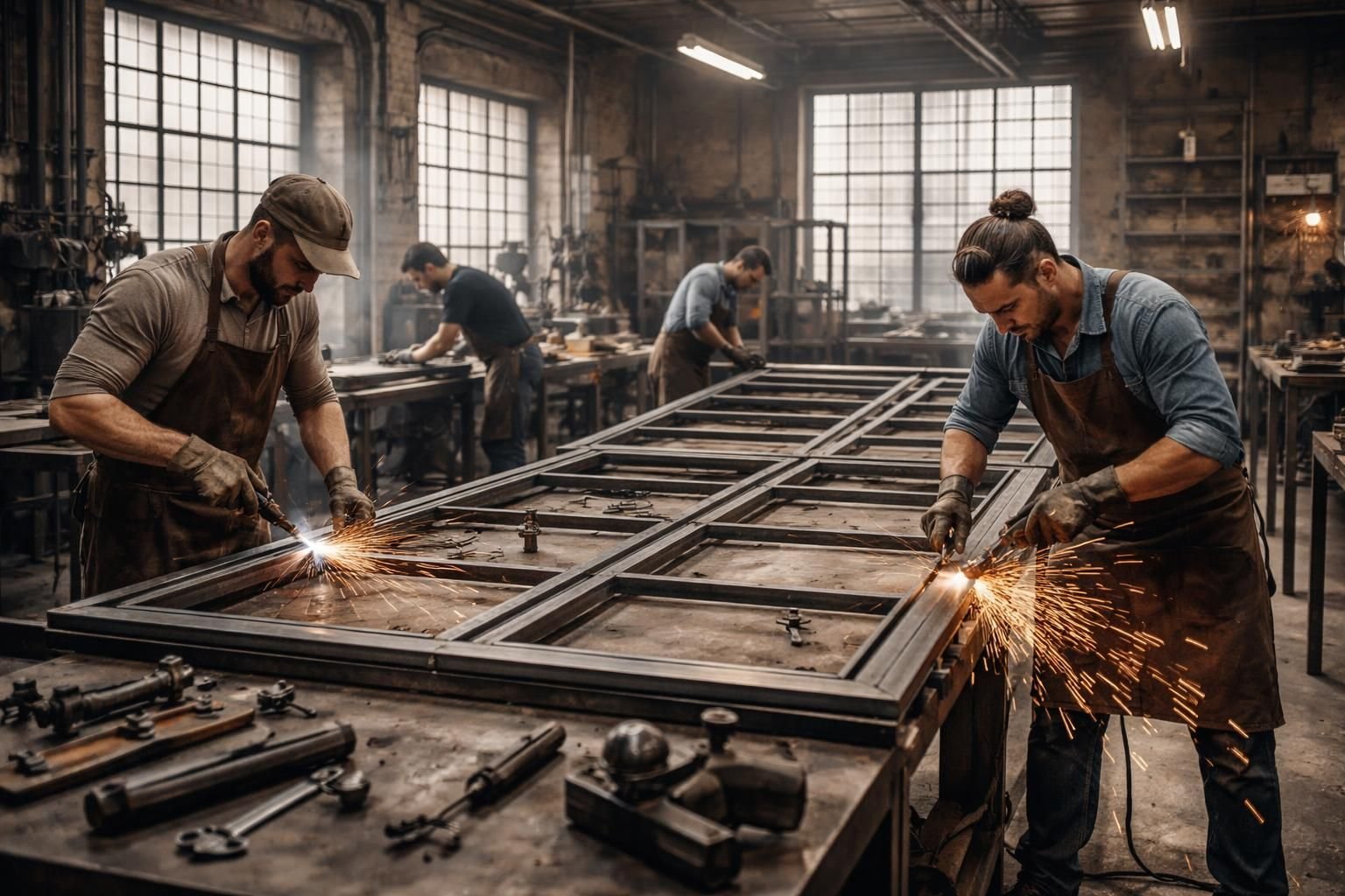 obtenez un devis personnalisé pour une verrière acier sur mesure à paris 16 avec l'expertise artisanale de mds déco. qualité et savoir-faire garantis.