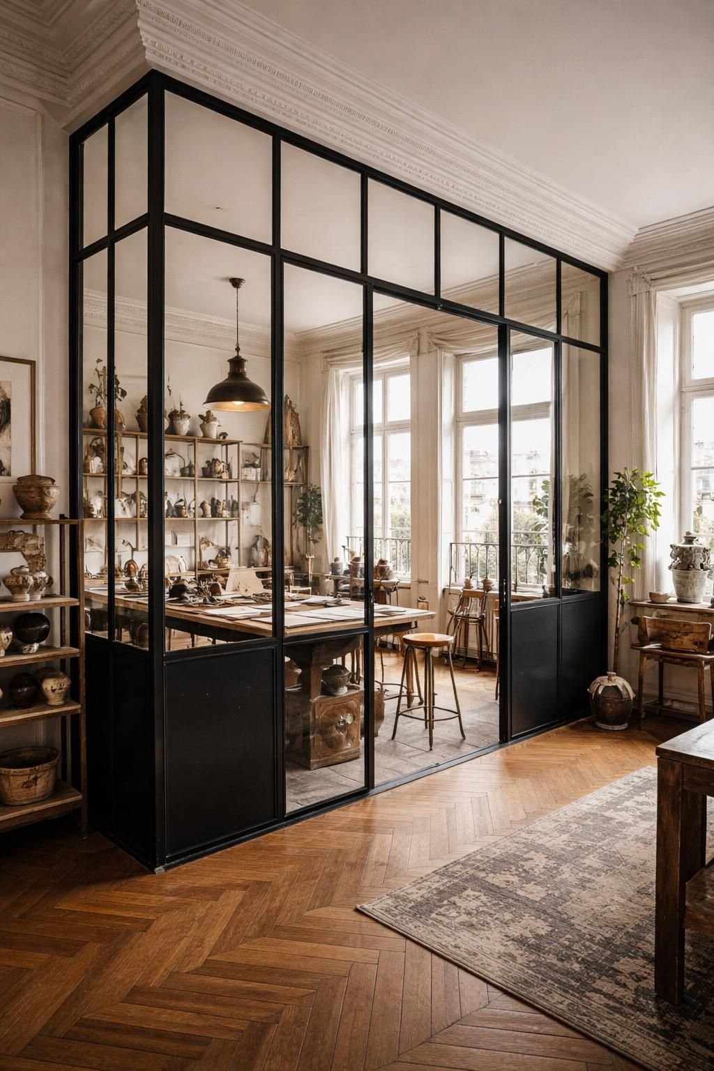 découvrez le savoir-faire artisanal de mds déco à paris, spécialisé dans la fabrication sur mesure de verrières en acier alliant élégance et robustesse pour sublimer vos espaces.