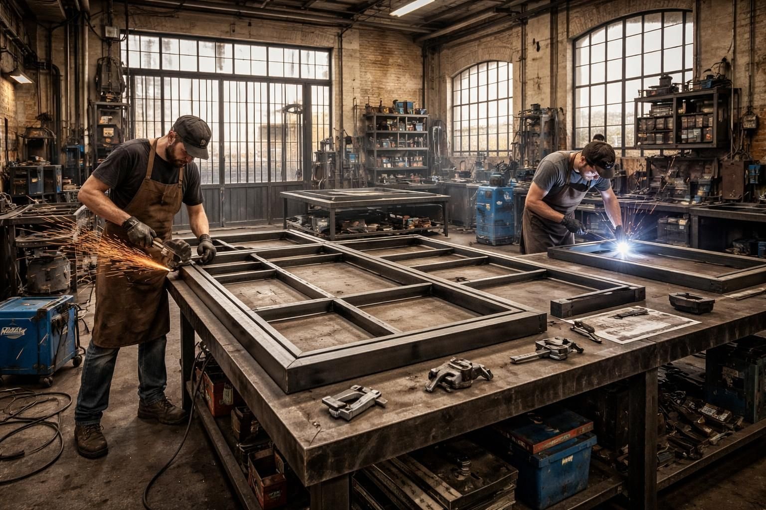 découvrez la pose de verrières en acier sur mesure à paris avec mds déco, votre artisan haut de gamme pour un intérieur élégant et personnalisé.