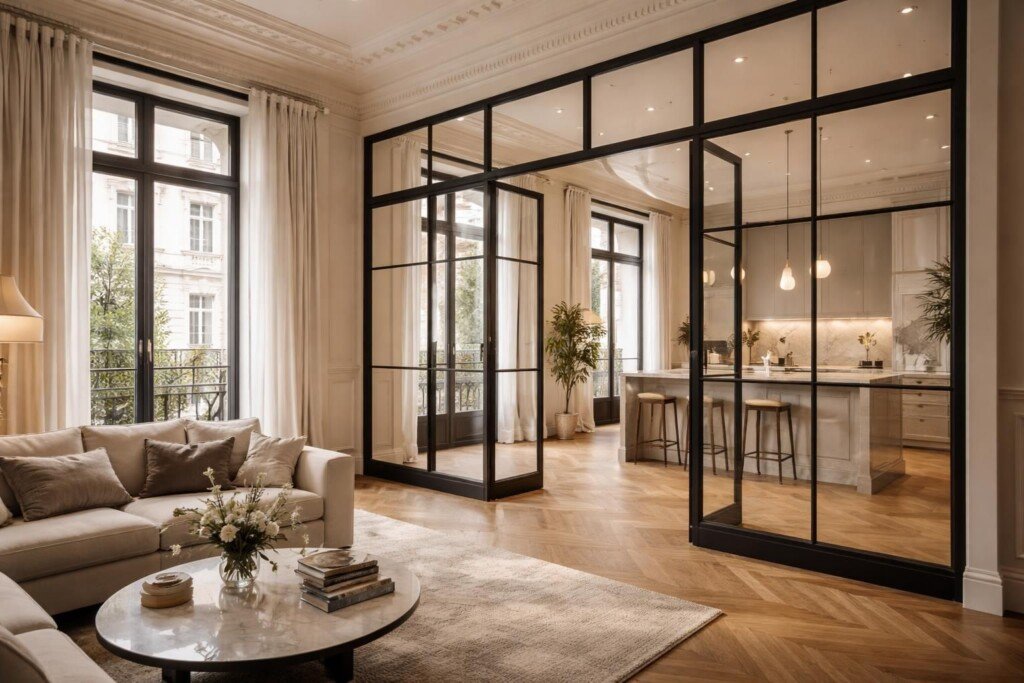 découvrez notre guide complet sur le prix des verrières en acier à paris et réalisez un projet sur mesure haut de gamme, alliant élégance et qualité.