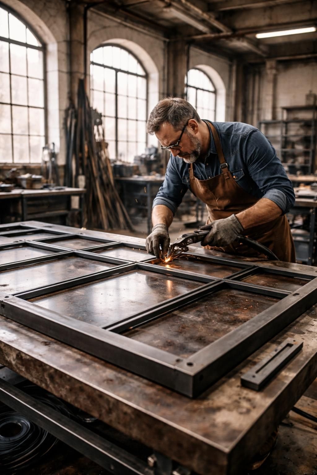 découvrez l'élégance artisanale des verrières acier sur mesure à vaucresson avec mds déco, alliant design unique et savoir-faire d'exception pour sublimer votre intérieur.