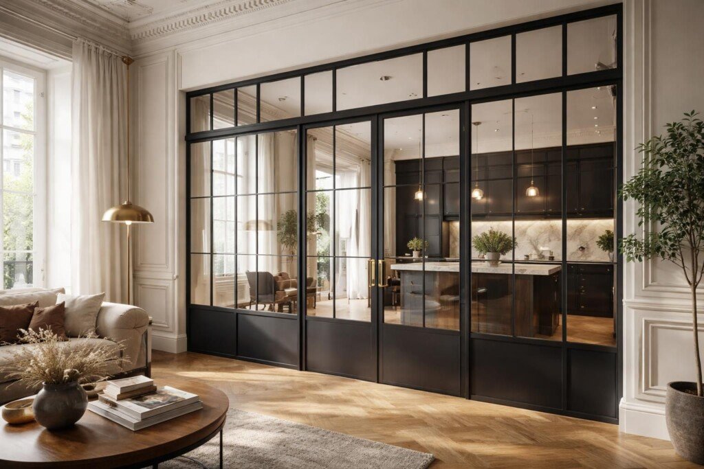 découvrez l'élégance et la qualité artisanale des verrières atelier en acier à paris, signées mds déco, pour sublimer vos espaces avec style et authenticité.