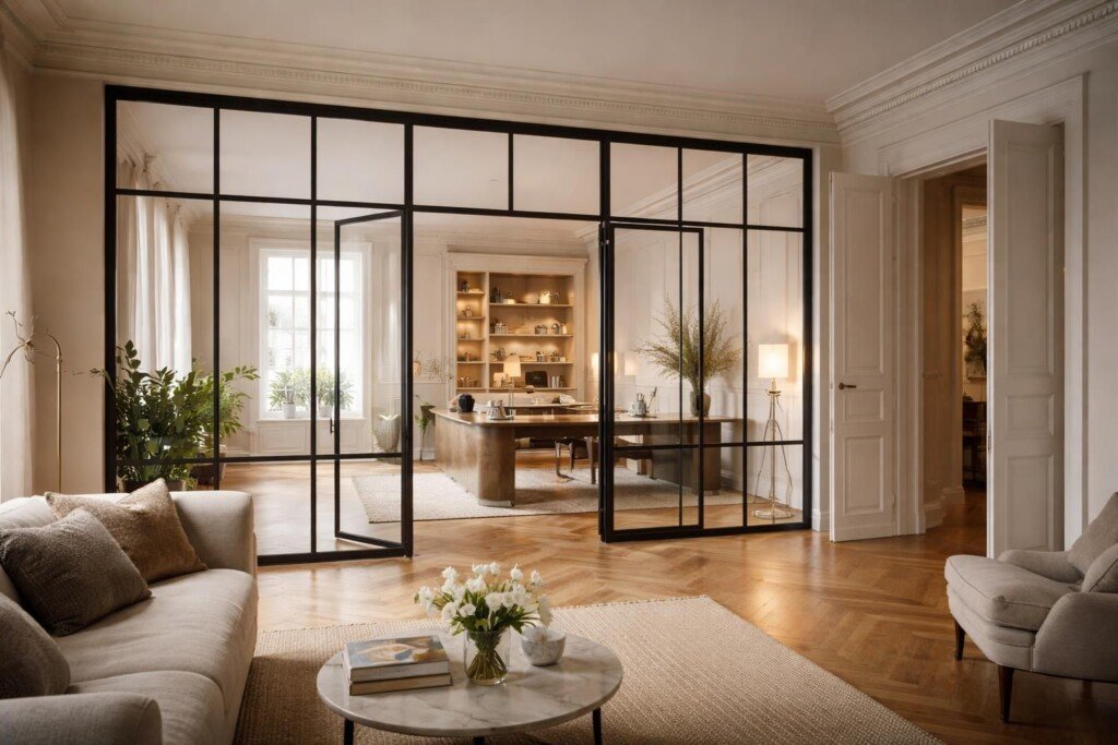 découvrez la verrière chambre en acier sur mesure à paris par mds déco, alliant élégance et modernité pour sublimer votre intérieur avec style.