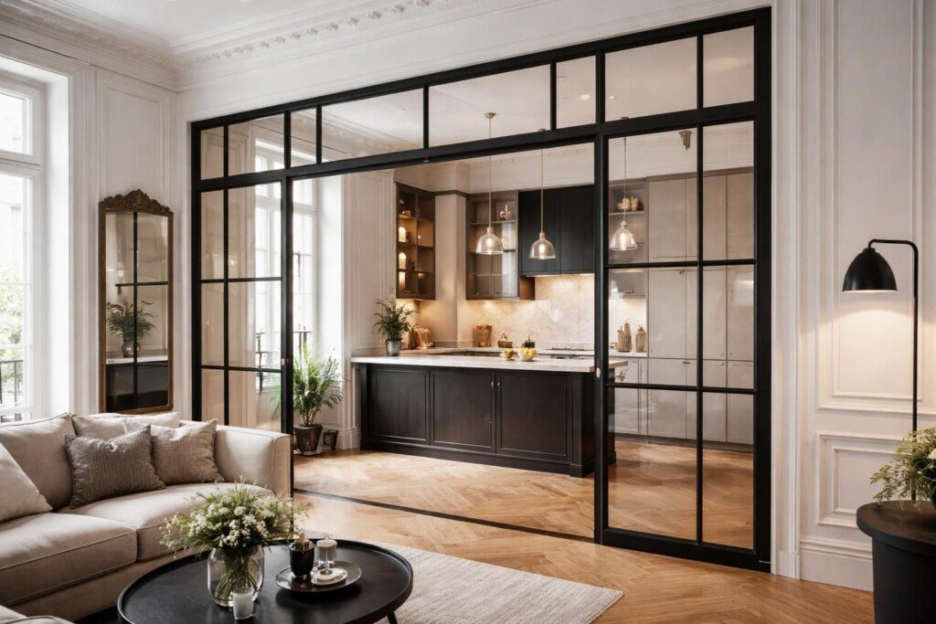 découvrez l'élégance et la qualité artisanale avec nos verrières de cuisine en acier sur mesure à paris, signées mds déco, pour un intérieur haut de gamme unique.