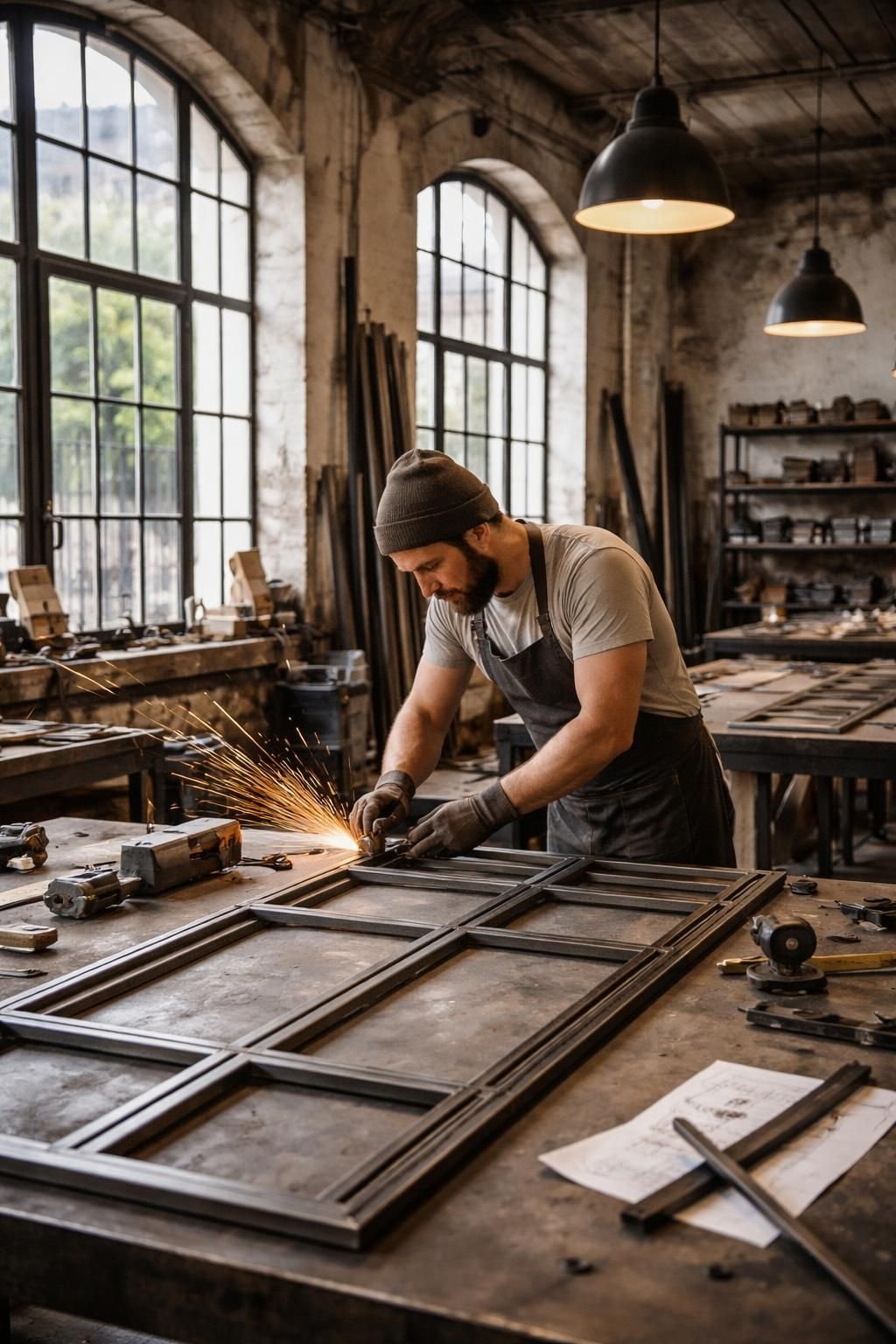 découvrez nos verrières en acier sur mesure à paris, alliant élégance et fonctionnalité pour optimiser chaque pièce de votre intérieur avec style.