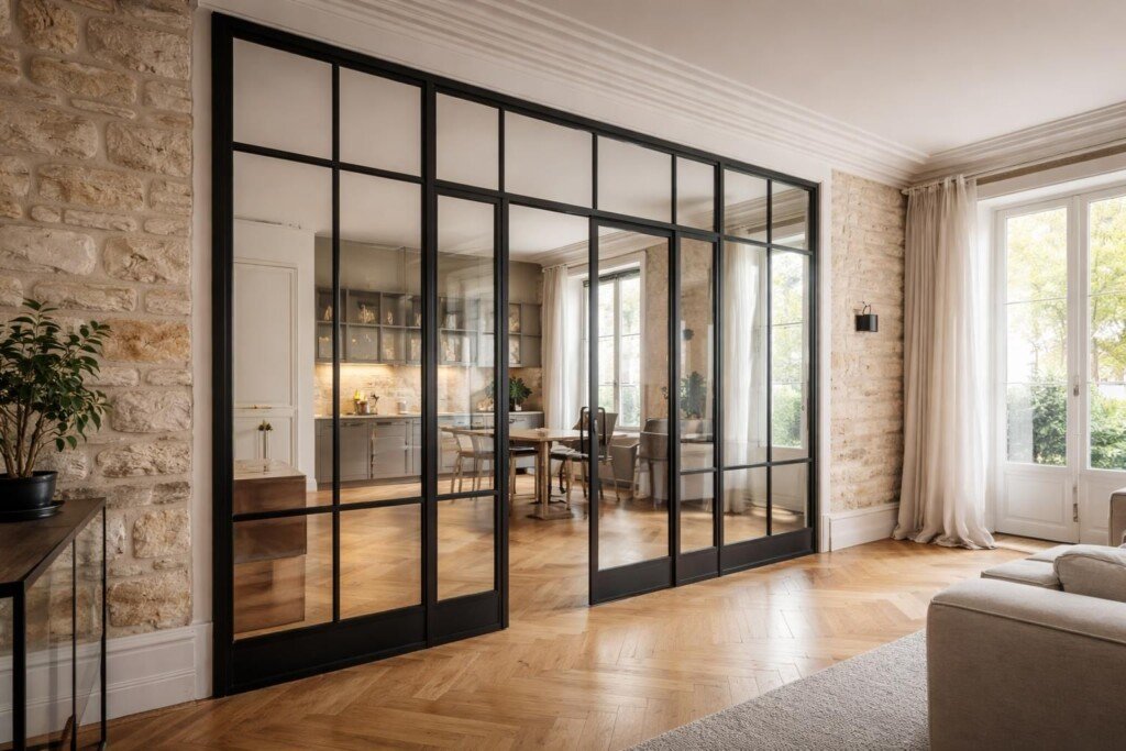 découvrez les verrières en acier sur mesure dans le 11e arrondissement de paris, réalisées par mds déco, l'artisanat haut de gamme alliant élégance et qualité pour sublimer vos espaces.