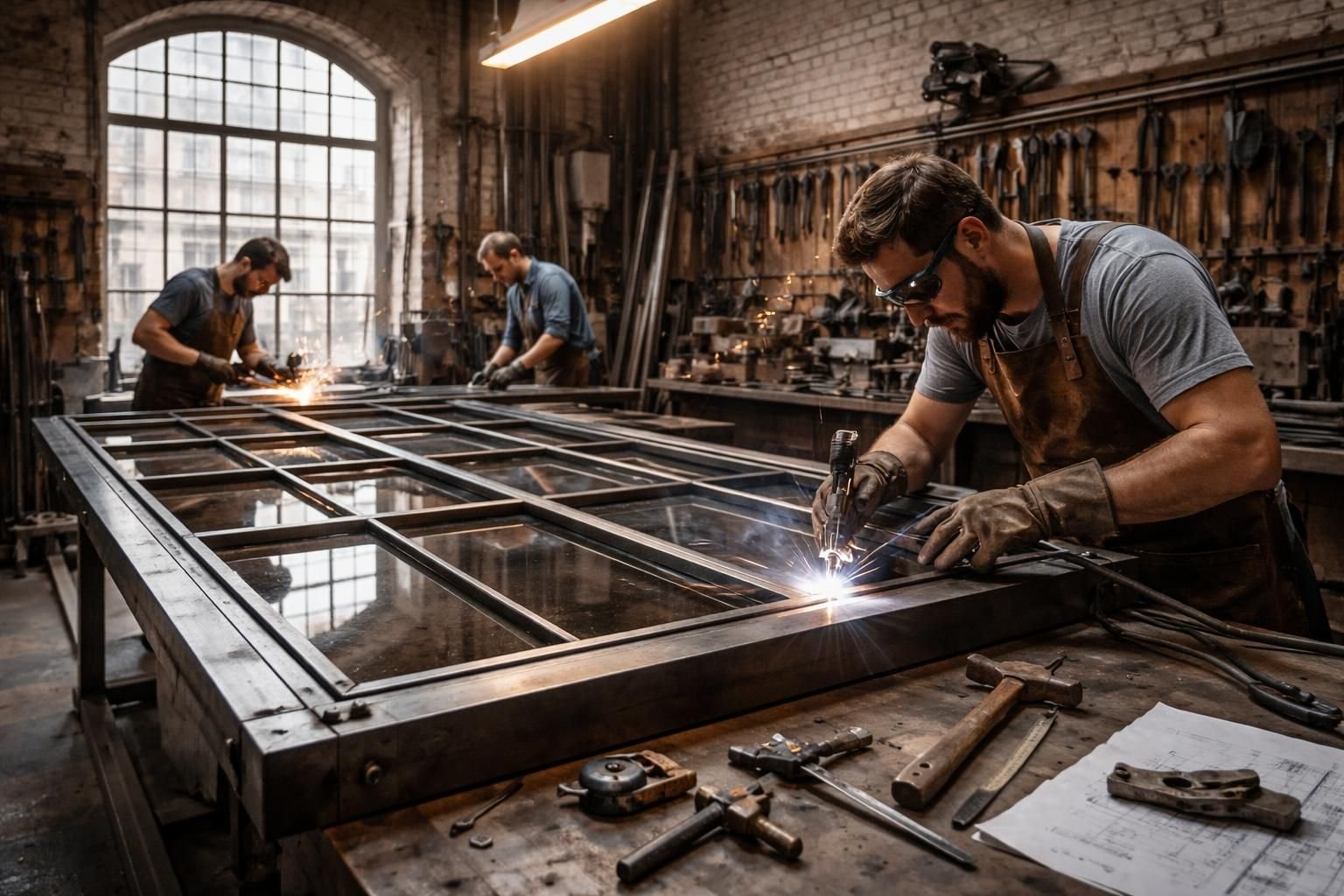 découvrez les verrières en acier sur mesure dans le 11e arrondissement de paris, alliant design élégant et artisanat haut de gamme signé mds déco pour sublimer vos espaces.