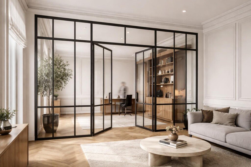 découvrez la verrière acier paris 3, une élégance artisanale sur mesure qui sublime vos intérieurs avec style et robustesse. parfaite pour apporter lumière et design à votre espace.