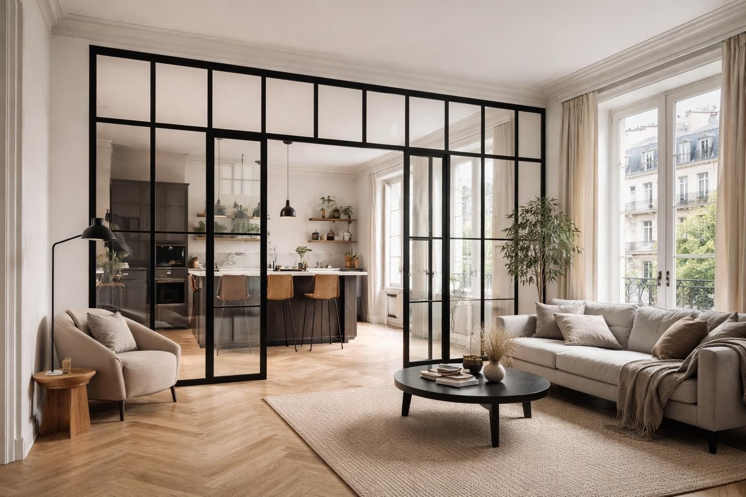 découvrez la verrière acier paris 3, alliant élégance artisanale et sur-mesure pour sublimer vos intérieurs avec style et authenticité.